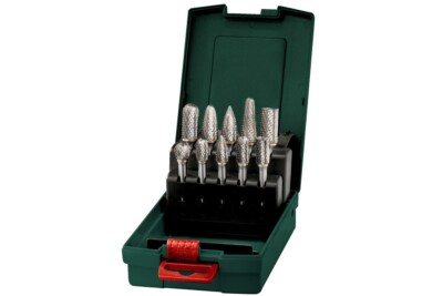 Metabo Hartmetallfrässtift-Set 10-teilig 6 mm Schaft - 628404000