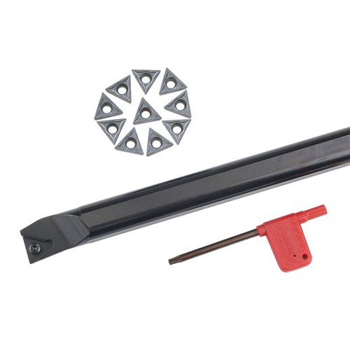 S20R-STFCR16 20mm Tornio CNC Portautensili Tornitura Interno + 10pz TCMT32.51 - Foto 1 di 5