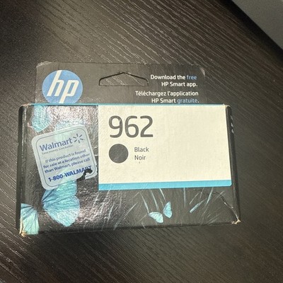 HP 962 Black Ink Printer Cartridge Expired Jan 2024 Brand New In Box