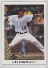 2013 Leaf Memories Gold 11/25 Chi Chi Gonzalez Alex Gonzalez #B-AG2 2u3