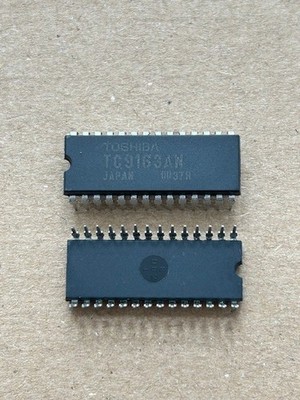 10 Stück Integrierte Schaltung - TC9163AN - Toshiba - DIP28 - Vintage
