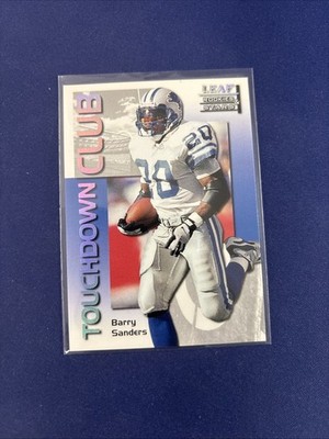 1998 Leaf Rookies and Stars Touchdown Club #4 Barry Sanders /5000 8926B