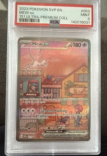 PSA 9 - Mew EX -  2023 - 151 Ultra Premium Collection - SVP053