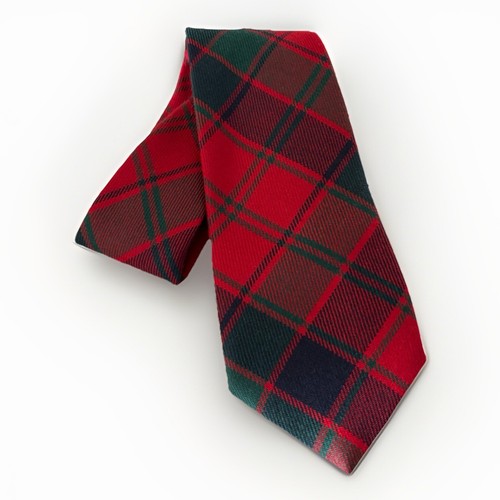 Lochcarron 100% Wool Traditional Scottish Tartan Neck Tie - Picture 8 of 9