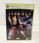 IRON MAN MICROSOFT XBOX 360 ORIGINAL GAME & CASE COVER 2008 MARVEL SEGA