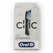 Oral-B Clic Ultimate Clean ToothBrush Replacement Heads 2 Count