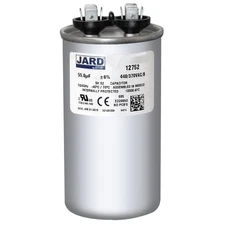 55 uf/MFD 370-440 VAC volts Round Run Capacitor 50/60 Hz -Lot-1