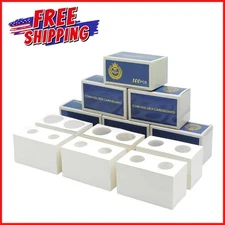 600-PCS COIN FLIPS 6 SIZES CARDBOARD HOLDERS American Coins Collectors 2x2-Inch