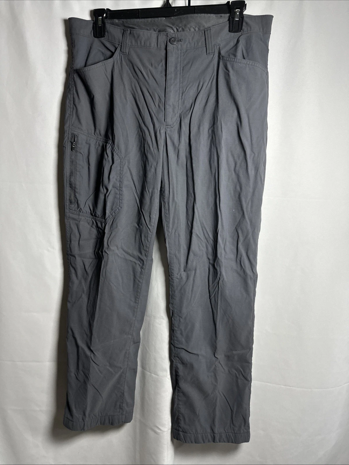 Eddie Bauer Mens Fleece Lined Tech Pants Charcoal Gray Cargo Outdoor 38x30 #5323
Opens in a new wind
