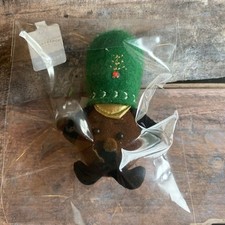 Nutcracker Felt Head Ornament , Black