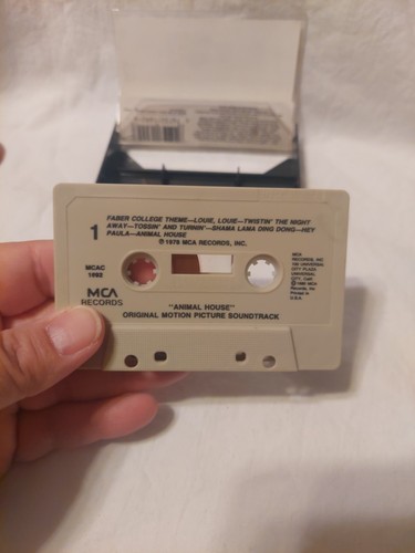 Animal House Original Soundtrack Motion Picture Cassette 1978 MCA - Picture 6 of 8