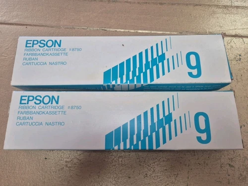 2x Epson Ribbon Cartridge #8750