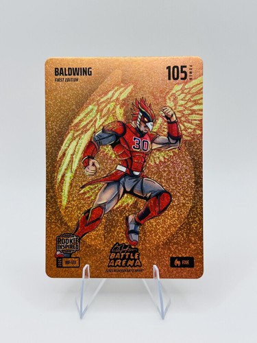 2026 Bo Jackson Battle Arena Baldwing Icon Battlefoil Fire