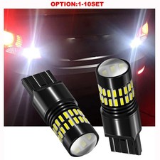 Led Reverse Backup Light Bulbs Back Up Super Bright White 7440 7443 7444 W21w 2x