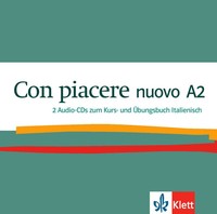 Con Piacere Nuovo A2 | Italienisch. 2 Audio-Cds | Deutsch | Audio-Cd | 2 Cds