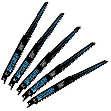 9 in 6 TPI Reciprocating Saw Blade (5-Pack) Spyder 200304