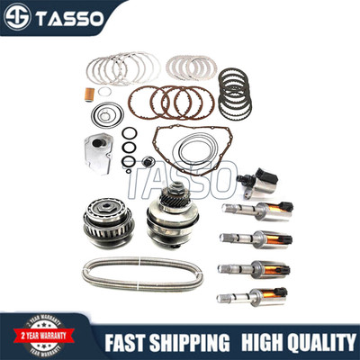 JF015E RE0F11A Transmission Master Rebuild Kit & Solenoid& Pulley Belt Chain Set