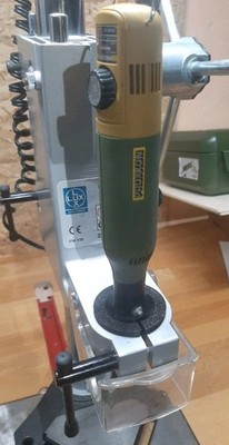 Einspann-Adapter 43 mm Proxxon MICROMOT 50E mit Bund | Bohrständer Halter