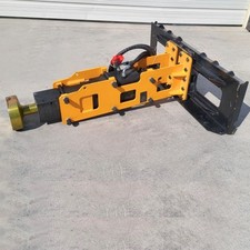 Post Driver 680 Energy Hydraulic GIYI Future Skid Steer Attachment Bobcat  CAT