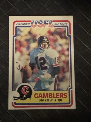 1984 Topps USFL #36 Jim Kelly Rookie RC NrMt/Mt Well Centered Buffalo Bills GOAT