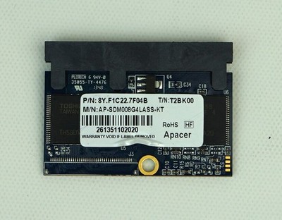Apacer 8 GB Internal Solid State Drive - Micro SATA - Multi Level 8Y.F1C22.7F04B