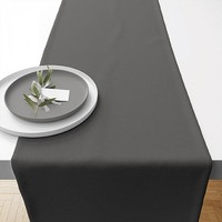 TischläUfer Gray | Dunkelgrau 40X150Cm By Ambiente