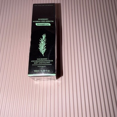 Organic Rosemary Hydrolyzed Keratin Shampoo 100mL Exp 12/28