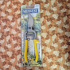 Midwest Snips P930 8" Pruning Snip Made in USA NOS Sealed