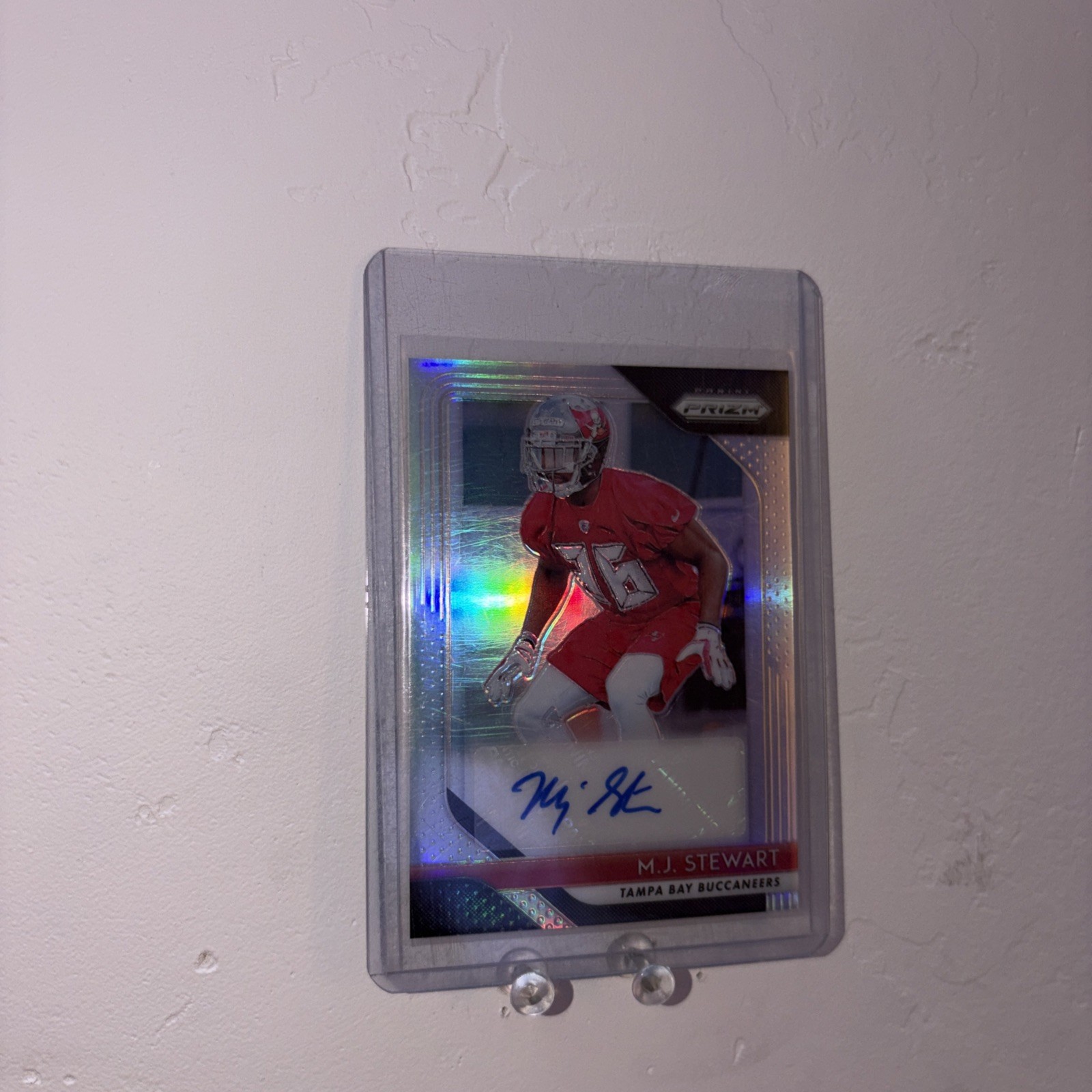 MJ Stewart Panini Prizm Rookie Autographs #MJ Base