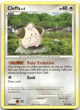 Cleffa 78/130 Common Diamond & Pearl Pokemon LP on eBay