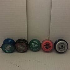 Duncan Yomega Yo-Yo Lot of 5 Butterfly XT, X-Brain, Firestorm, 1999