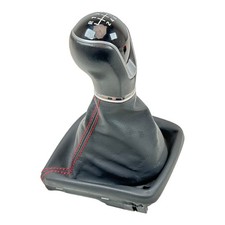 Schaltknauf Schaltsack 6 Gang Seat Ibiza 6J 6P schwarz grau 6J0711113AN