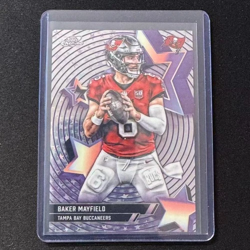 2025 Topps Cosmic Chrome Baker Mayfield Base (RAW)