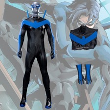 Nightwing Cosplay Costume Dick Grayson Suit Full Set