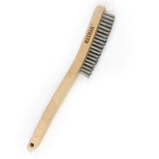 Wire Brush, Heavy Duty Stainless Steel Wire Brushes for Cleaning Rust, Grill