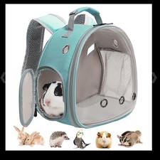 LAIRIES Premium Small Animal Backpack Carrier with Space Capsule Bubble Window
