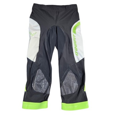 Dynafit Trekking Outdoor Tight Fit Black And Green Pants Size 32 Hiking Riding