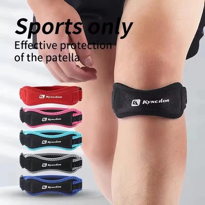 Patella Kniebandage Bandage zum Laufen, Schmerzlinderung, verstellbares Band