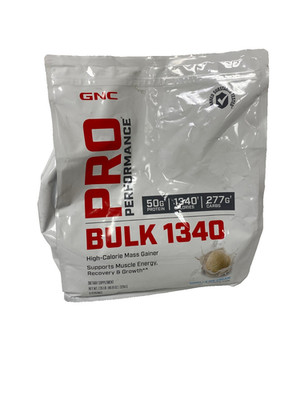 GNC Pro Performance Whey Protein Vanilla Ice Cream 2.95 lb/1340g Bulk Exp. 11/27