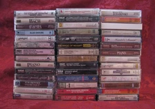 138 Vintage Cassette Tapes of Classical Music Including Some Sealed Opera DG Lot