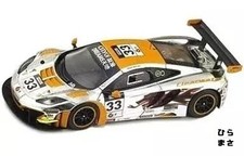 Miniature Car 1/43 McLaren MP4-12C City Of Dreams Macau GT Cup 2013 #33 Orange