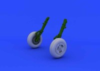 Spitfire Mk.Xvi Wheels - 3 Spoke - Eduard - / 1:48 - Eduard 648218