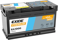 BATTERIA AUTO EXIDE PREMIUM CARBON BOOST 2.0 /100AH 900A 12V  / 353x175x190 (MM)