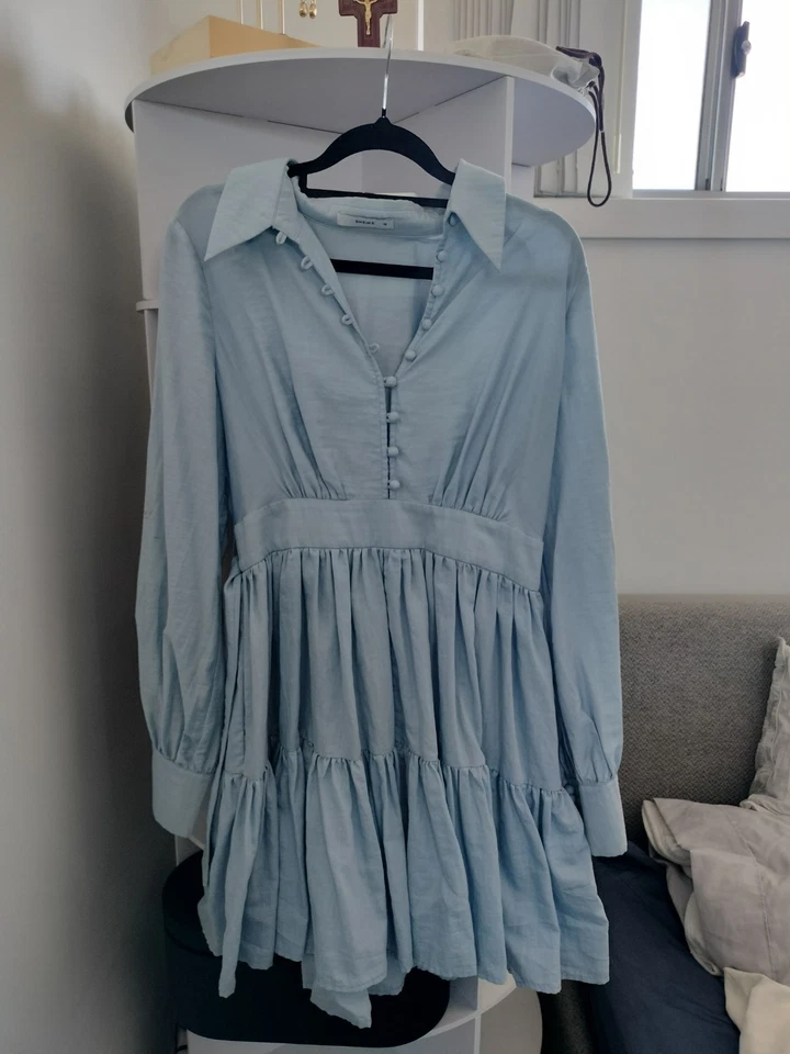 Sheike Abigail Dress In Blue, Size: 10, Great Conditions - image 2 of 4