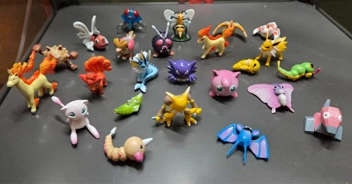 Vintage TOMY Pokemon Rapidash Haunter Zubat Figure Lot RARE Audley