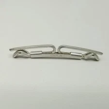 Vintage Sterling Silver Collar Bar classic Collar Clip Men Jewelry Formal Wear