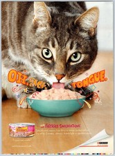 Anuncio de revista Cat Friskies Saucesations 2014 8"x10,5" M743