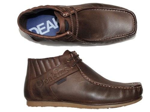 New Mens Nicholas Deakins Feist Leather 