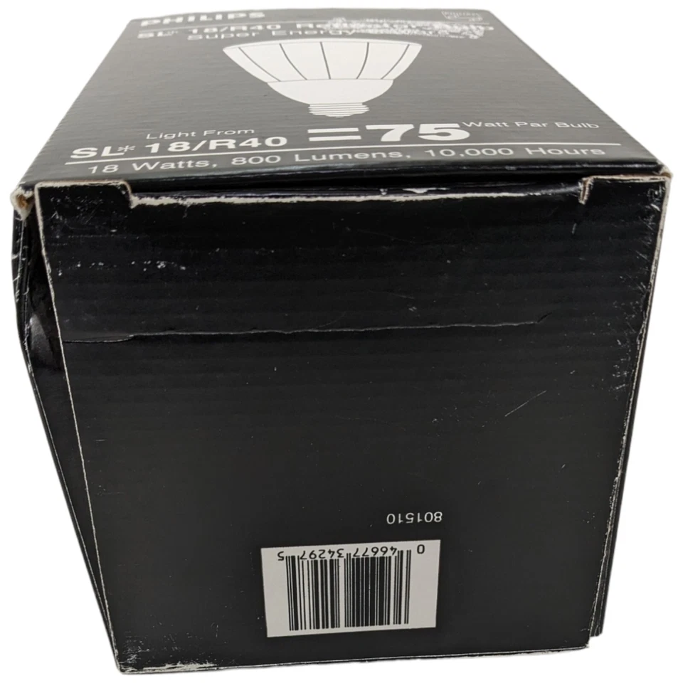 Philips Reflector Lamp Light Bulb  SL 18/R40 Fluorescent 23-Watt  23W 120V - Image 4 of 4