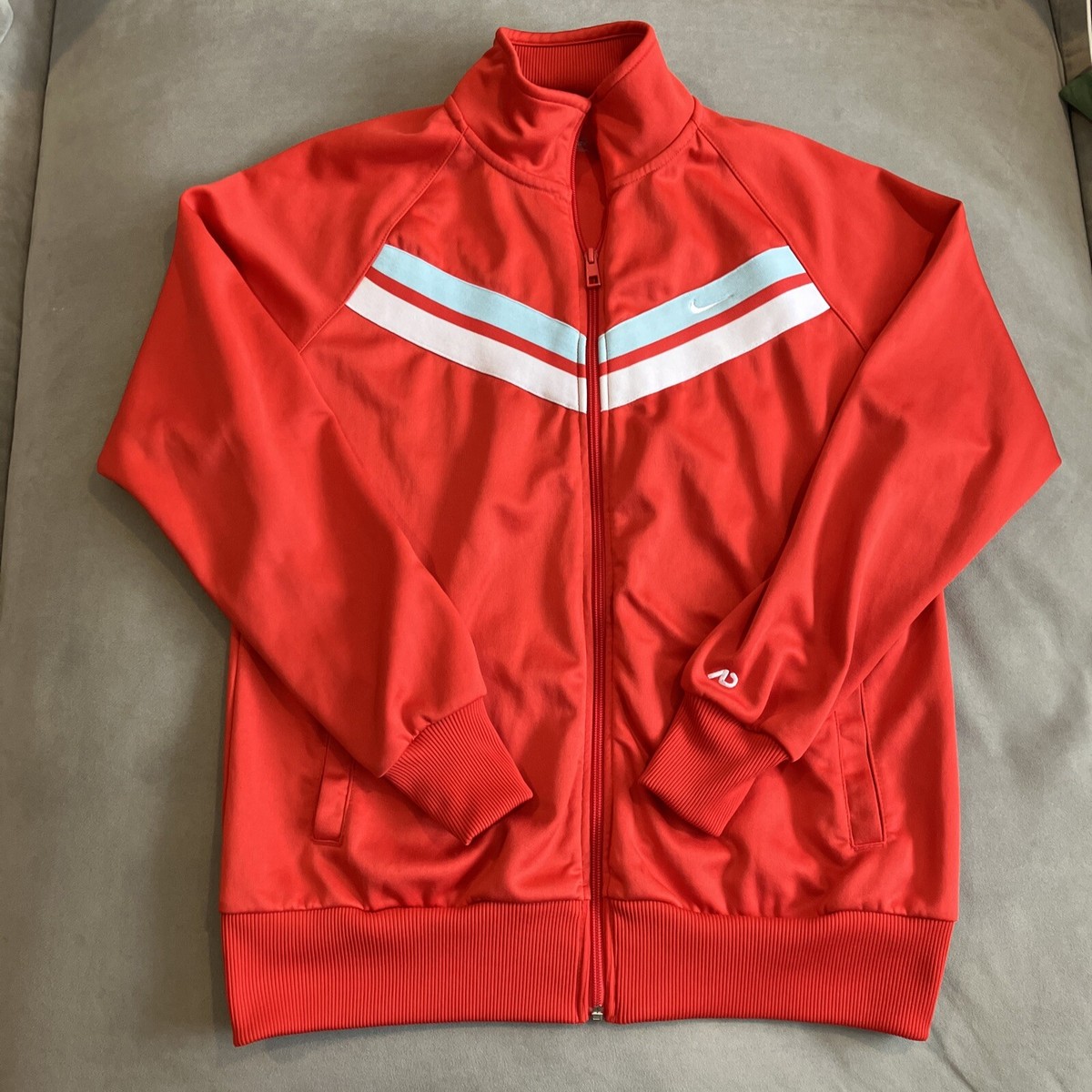 Vintage -Nike Athletic Dept - Long Sleeve Full Zip Track